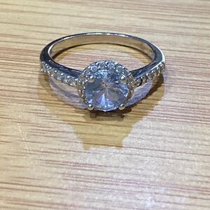 925 Silver CZ Ring